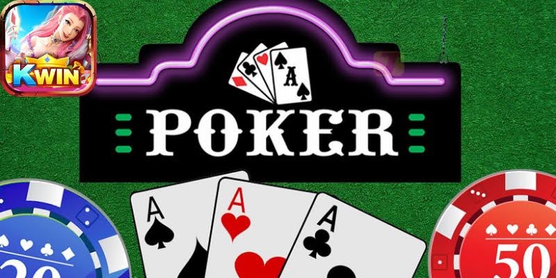 Poker là trò chơi được rất nhiều người yêu thích tham gia tại Kwin