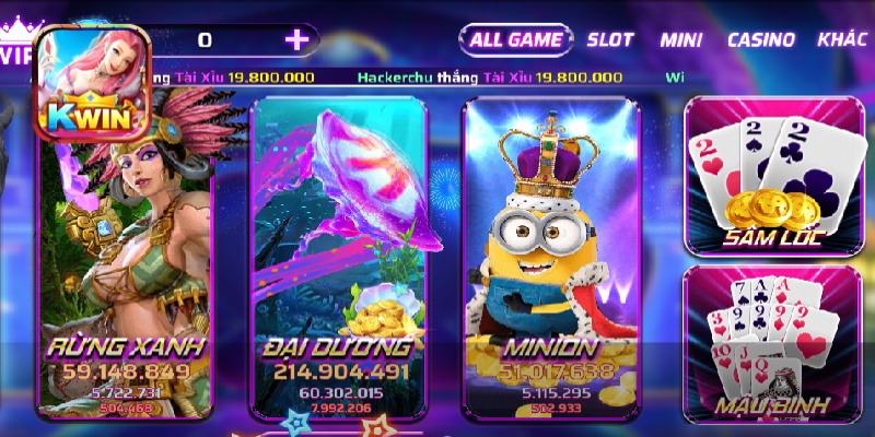 Kho trò chơi đồ sộ, nhiều game chơi không thấy chán