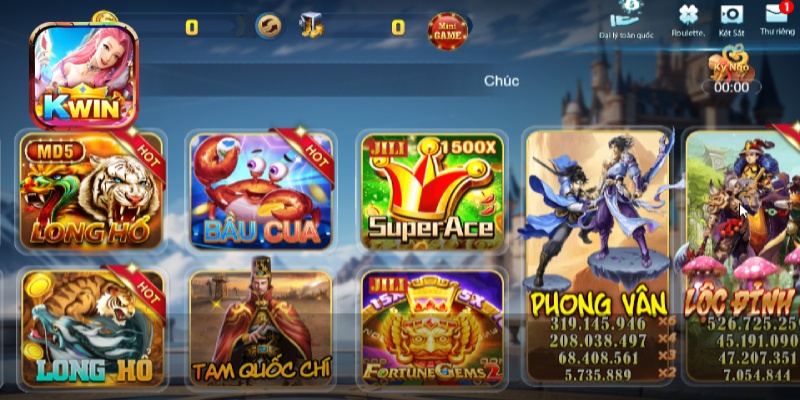 Kwin cổng game đổi thưởng online được yêu thích hiện nay