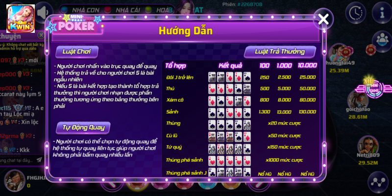 Luật chơi được hướng dẫn chi tiết, newbie yên tâm tham gia