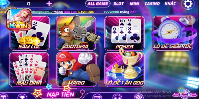 Mario tại Kwin là phiên bản game slot đổi thưởng thú vị