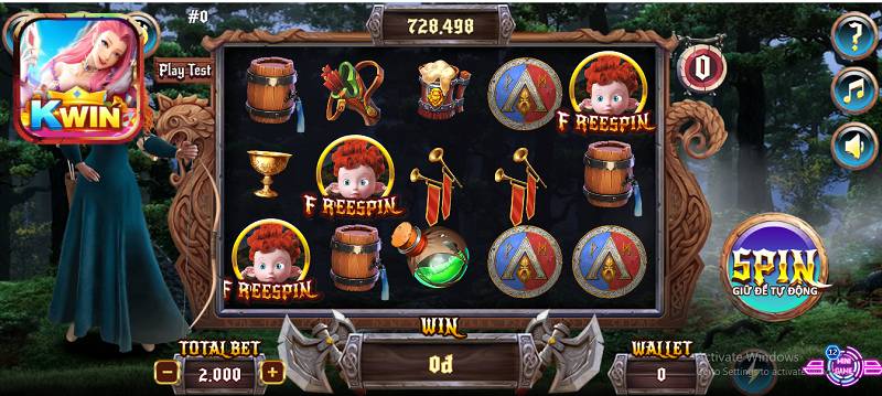 Slot game Brave cực hot tại Kwin