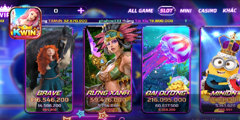 Slot game quay hũ mê say rinh jackpot khủng